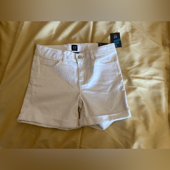 GAP Other - GAP White Shorts High Stretch Midi Shorts Size 14